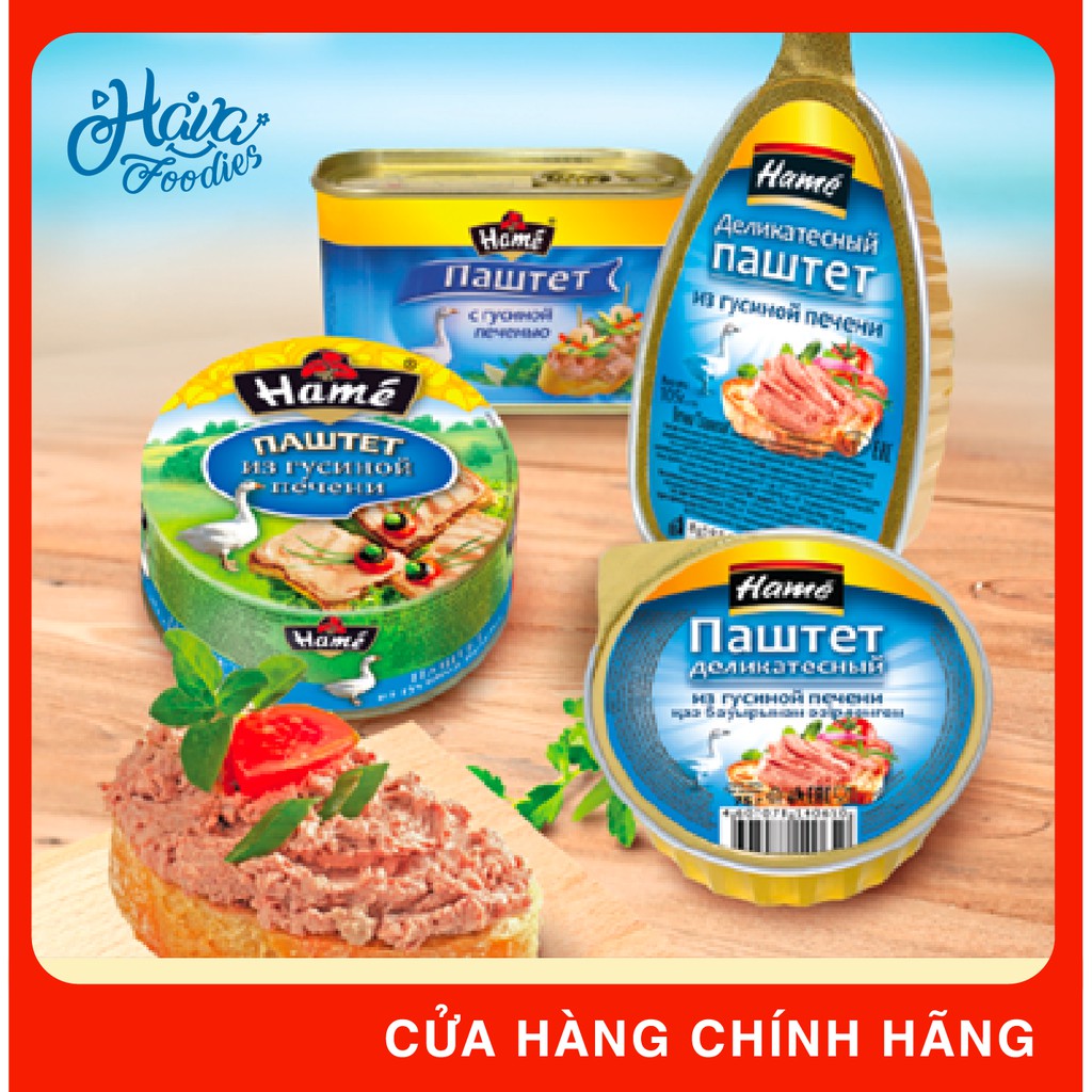 [DATE MỚI NHẤT] Pate Gan Hamé 105gr - Hame Pate