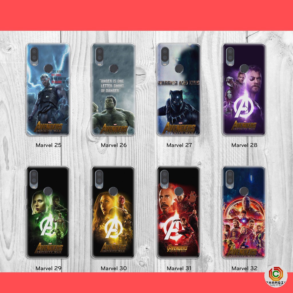 Ốp lưng vsmart active 1 active 1+ siêu anh hùng avenger