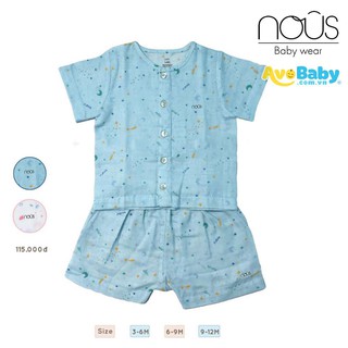 Bộ sưu tập Nous vải Xô cộc tay mùa Hè 2020