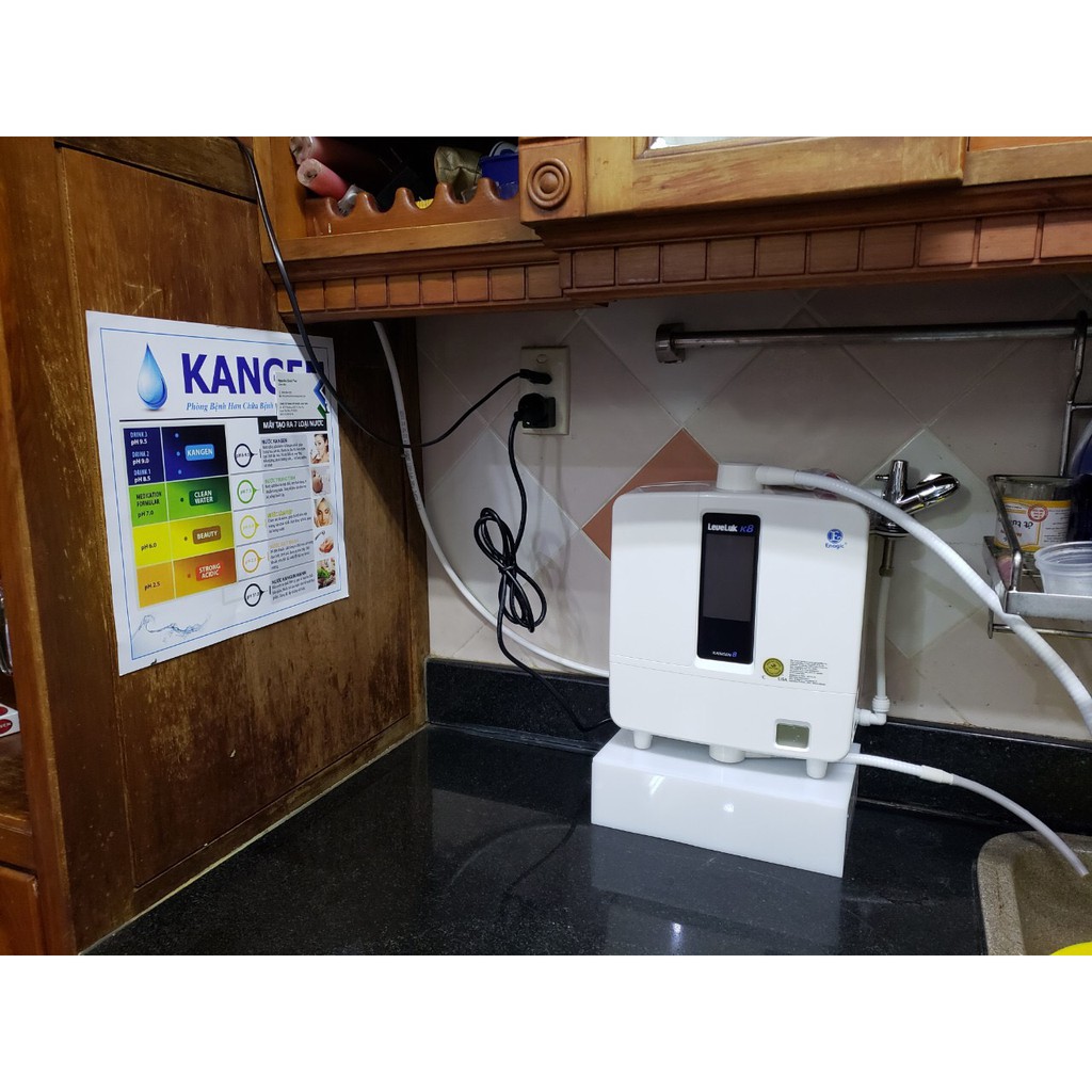 Máy lọc nước ion kiềm kangen Leveluk K8