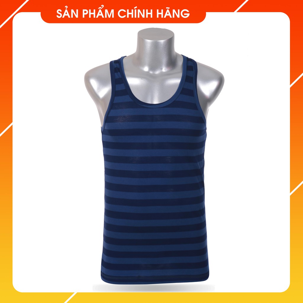 [Mã BMBAU50 giảm 7% đơn 99K] Áo thun ba lỗ nam Narsis D4037 màu xanh phối đen