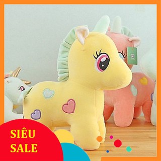 Gấu bông ngựa quà tặng đáng yêu thú nhồi bông đáng yêu
