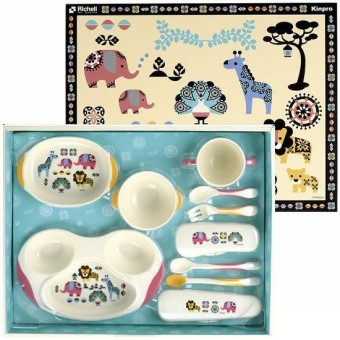 Richell- Bộ đồ ăn Kinpro lớn