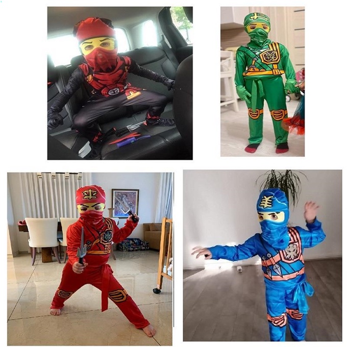 Bộ Đồ Hóa Trang Nhân Vật NINJAGO Trong LEGO Phantom Ninja Cho Bé