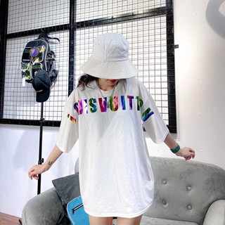 áo thun in chữ chạy vai trước 7 màu luonvuituoi By30