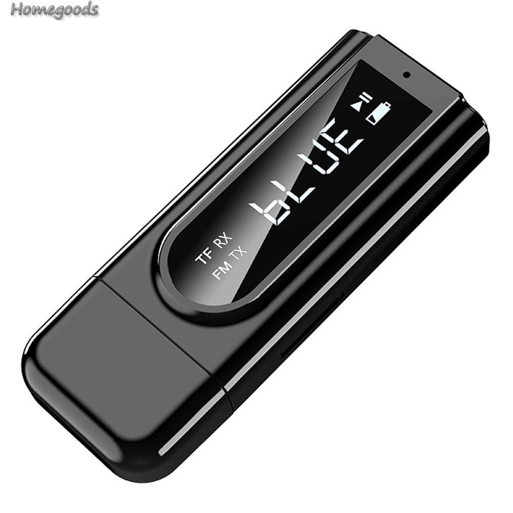 Bộ Thu Phát Âm Thanh Bluetooth Không Dây 3.5mm Aux Fm Mp3 Cho Xe Hơi