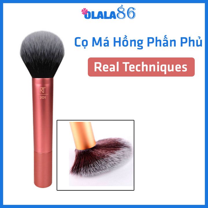 Cọ đánh phấn phủ 2 trong 1  siêu mịn Real technique OLALA 86