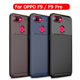 Ốp lưng Silicone chất lượng cao chống rớt / chống bám bụi cho OPPO F9 /F9 Pro