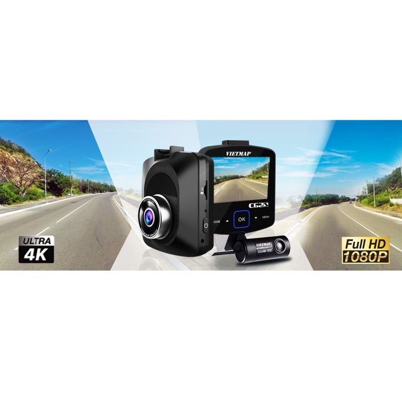 VIETMAP C62S Camera Hành Trình Ghi Hình Trước Sau | BigBuy360 - bigbuy360.vn