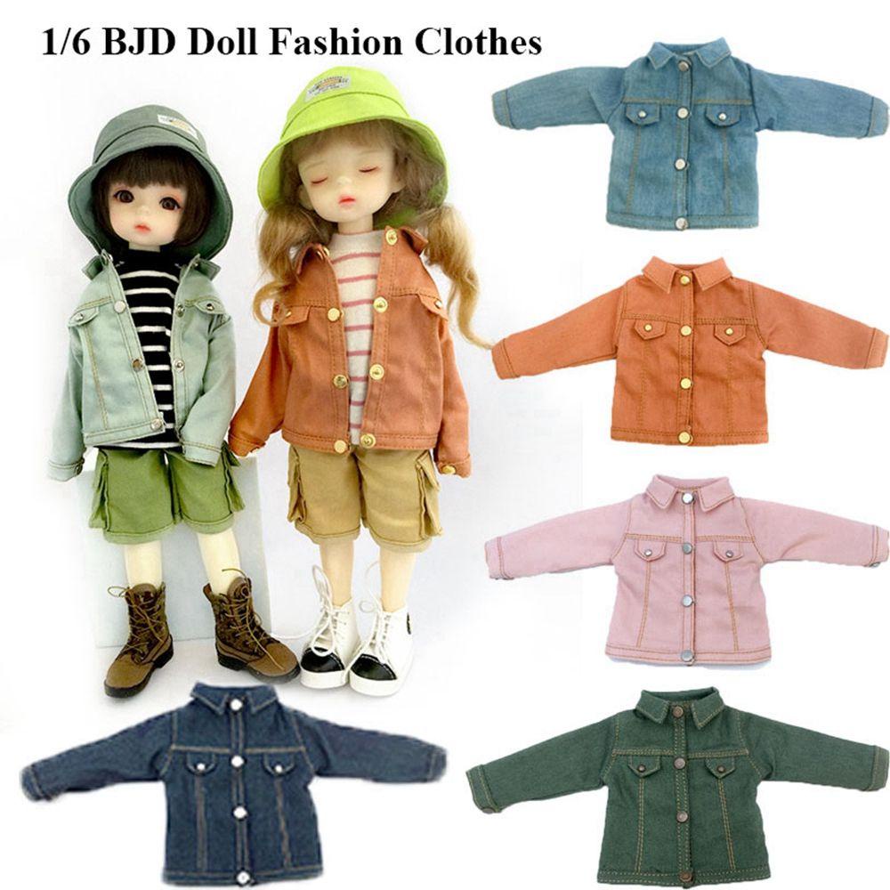 Áo Khoác Tay Dài Thời Trang Nhiều Màu Sắc Cho Búp Bê BJD 1 / 6 30cm