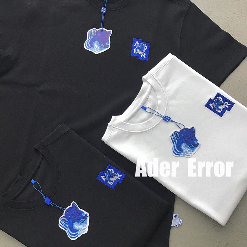 Áo thun ngắn tay ADER Error x Maison Kitsune tetris fox T-shirt ss21