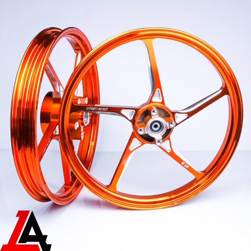 Mâm cnc At Racing bản 1.6/1.6 gắn cho Exciter 150, 155