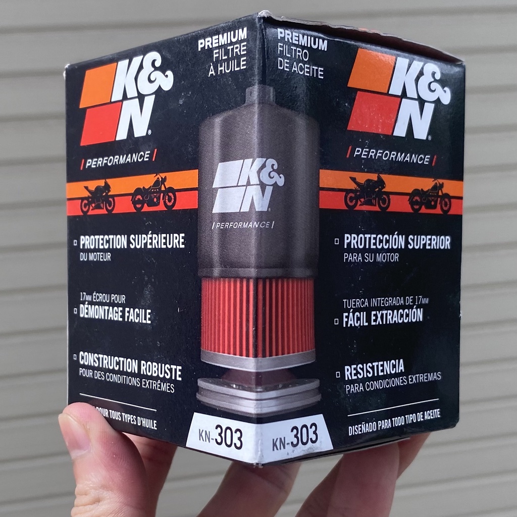 Lọc Nhớt K&amp;N KN-303 Dành Cho Các Dòng Xe MOTO KAWASAKI