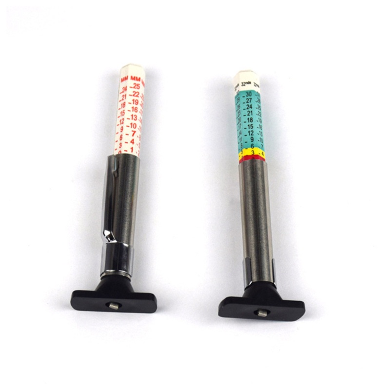 Bút Đo Độ Sâu Lốp Xe Hơi 25MM Có Mật Mã Màu Sắc