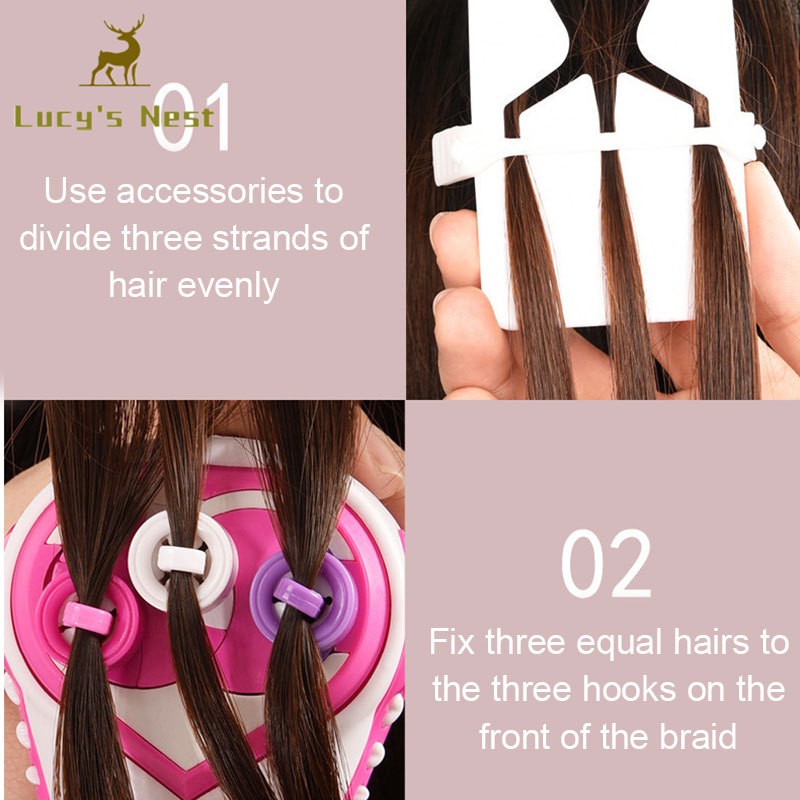 Máy tết tóc điện tự động tiện lợi cho phái đẹp
