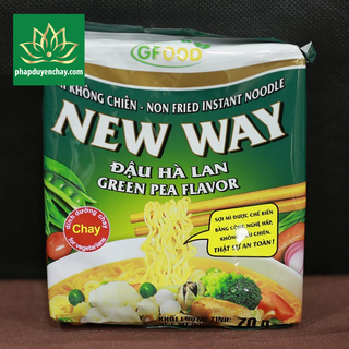 Thực Phẩm Chay - Mì Chay Không Chiên Vị Đậu Hà Lan