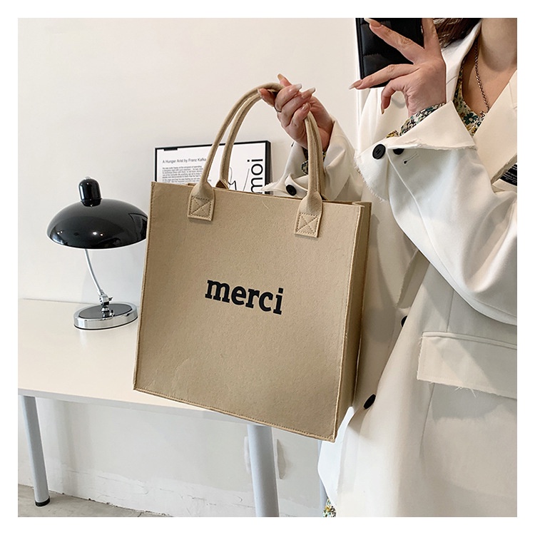 Túi Merci đi học đi làm phong cách Hàn Quốc