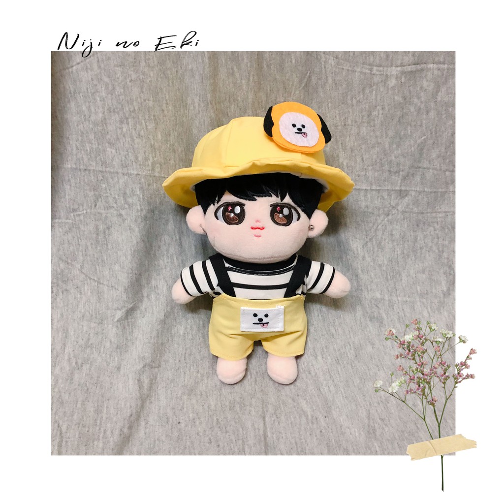 [ OUTFIT CHO DOLL CÓ SẴN ] Yếm BT21 cho doll 15cm, 20cm