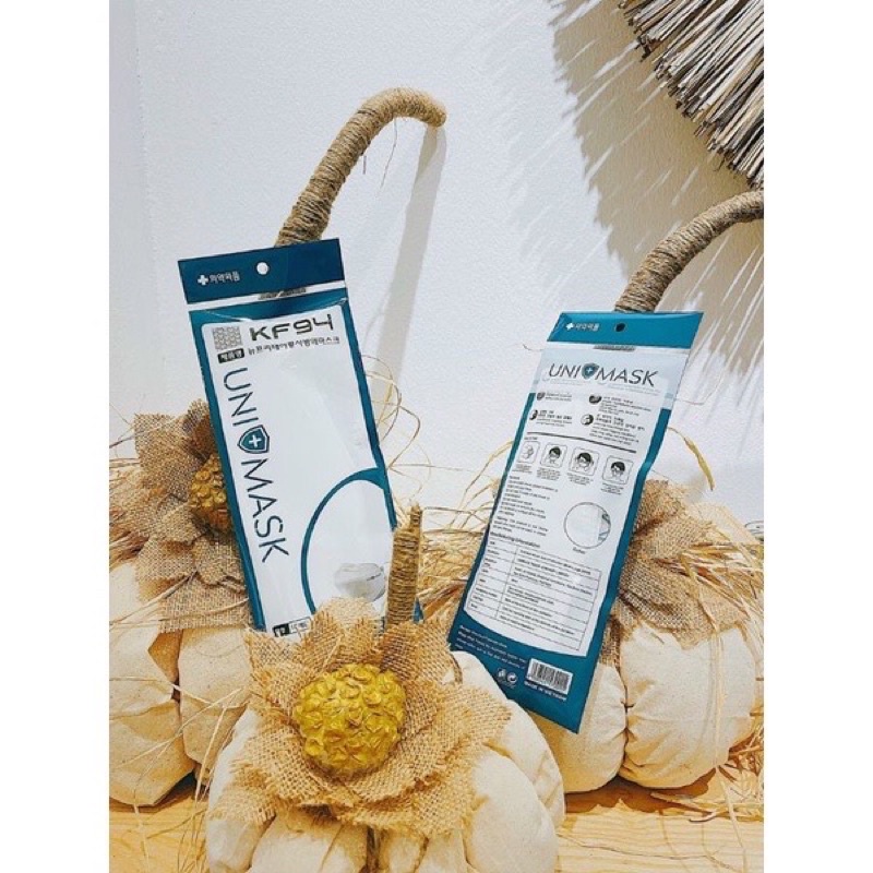 [ Combo 50 Chiếc ] Khẩu Trang 4 Lớp KF94 UNI MASK Chống Bụi Mịn Và Kháng Khuẩn Hàng Cao Cấp Hàn Quốc cam kết hàng loại 1