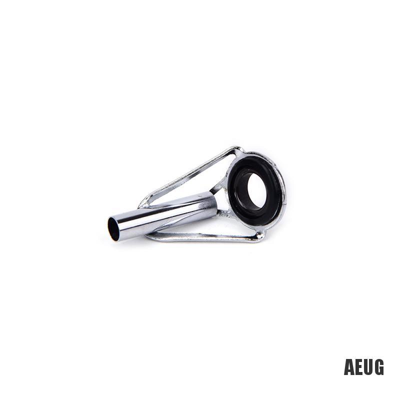 Set 80 khoen dẫn cho cần câu cá bằng thép màu đen với 10 kích thước