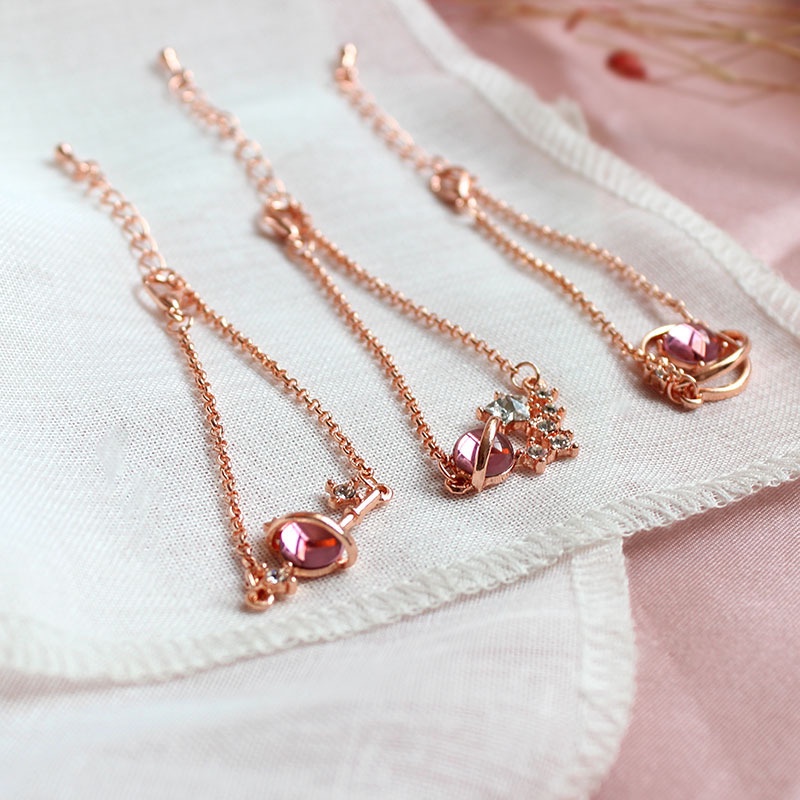 Vòng tay Lắc tay nữ đính đá chủ đề ngân hà siêu sang BAG U LTNA12