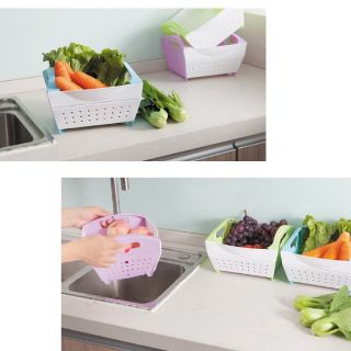 [ Rẻ & Bền ] Rổ Xếp Gọn Đa Năng