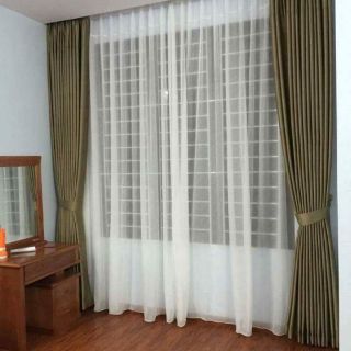 Rèm rộng 3m cao 2m7 căng thẳng đặt móc