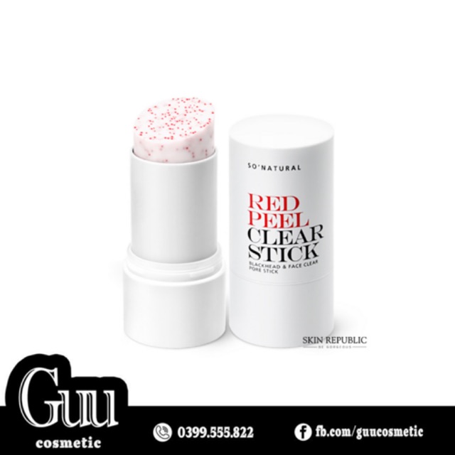 Thanh lăn mụn đầu đen Red Peel Clear Stick Hàn Quốc