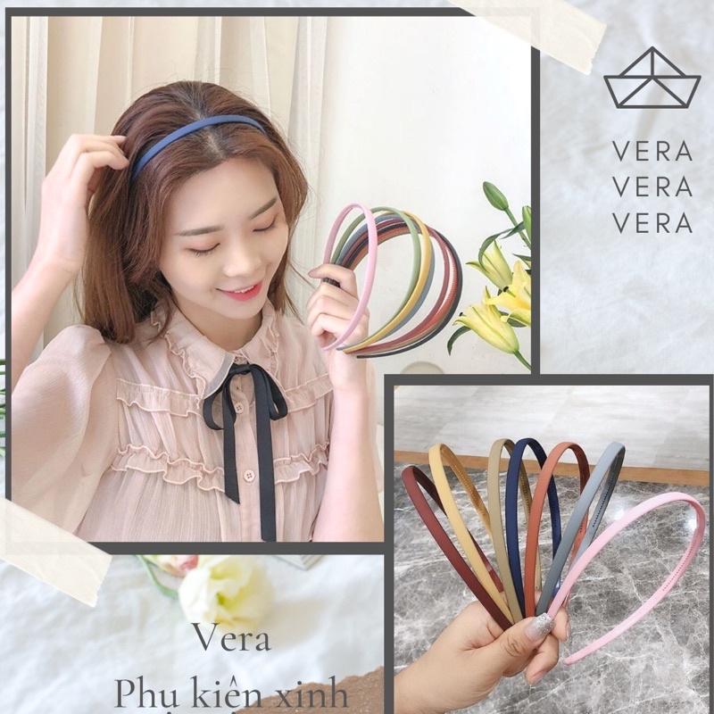 Cài tóc đơn giản hàn quốc phiên bản vừa