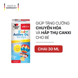 Siro bổ sung Vitamin D3, tăng đề kháng cho trẻ Kinder Active D3 Drop