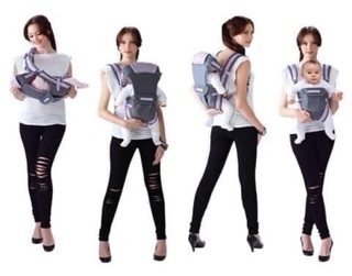 Địu 4 tư thế cho bé