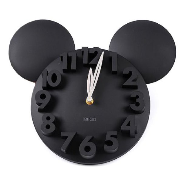 Đồng hồ treo tường hình chuột Mickey 3D độc đáo