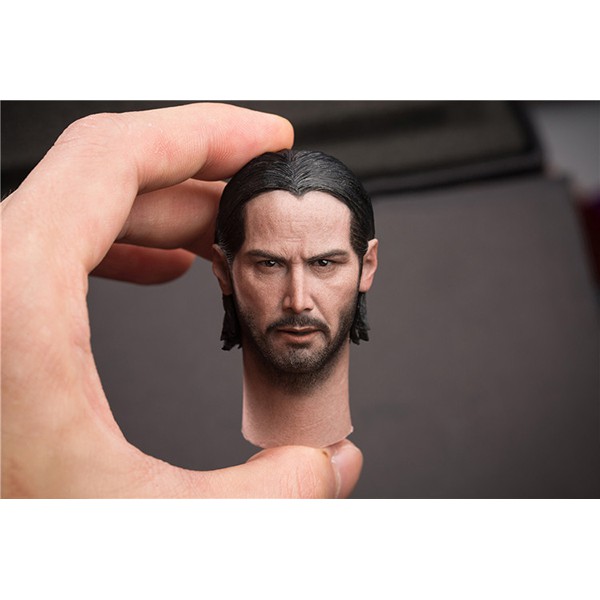 Head/ Đầu mô hình SOOSOOTOYS 1/6 nhân vật John Wick phiên bản cao cấp 2 kiểu tóc