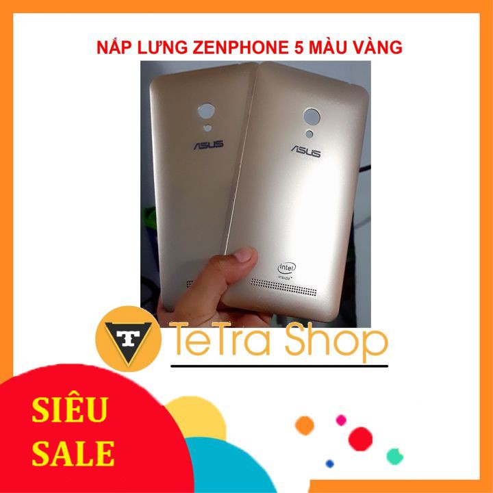 NẮP LƯNG ZENPHONE 5 MÀU VÀNG