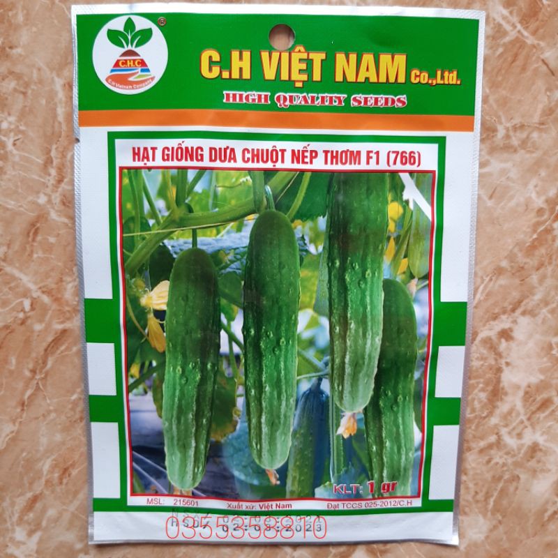 Hạt giống Dưa chuột nếp thơm F1