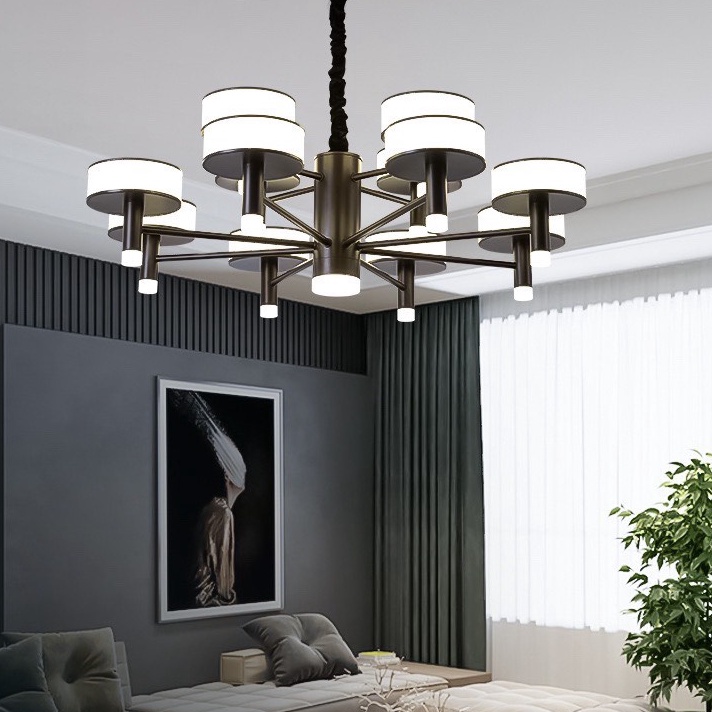 Đèn Chùm Trang Trí Phòng Khách DC 9698 - Đèn Trang Trí Nội Thất Kiểu Dáng Hiện Đại,Sang Trọng