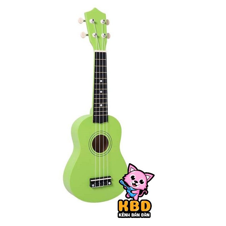 Đàn Ukulele Gỗ màu mới 100% - Hàng có sẵn tặng kèm hướng dẫn chơi và pick gảy miễn phí