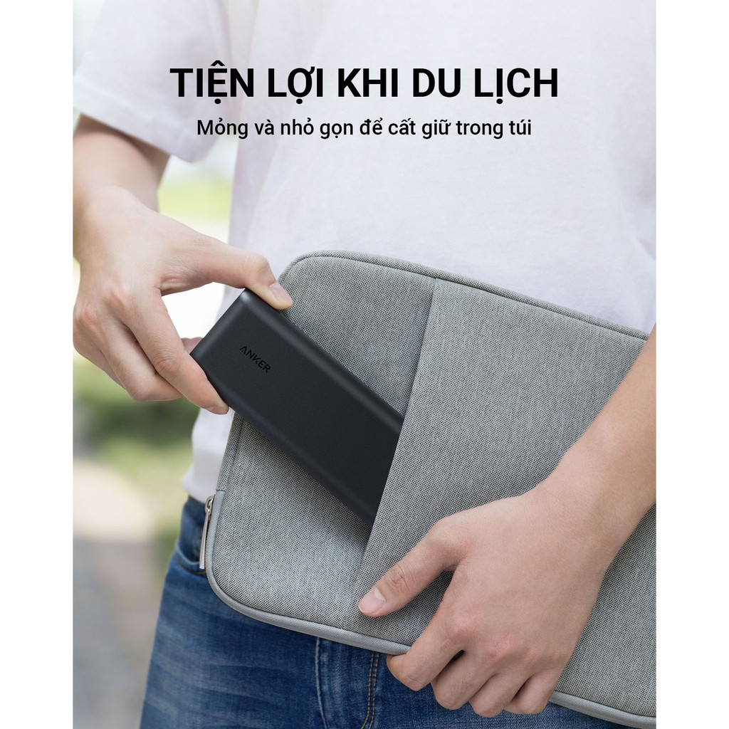 [Mã ELMALL150 giảm 8% đơn 500K] Pin sạc dự phòng ANKER PowerCore Speed 20000mAh QC 3.0 - A1278