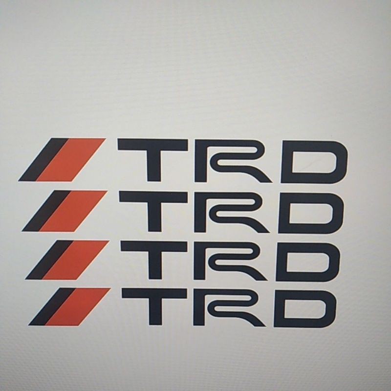 Tem dán tay của toyota TRD,tem innova trd,tem vios