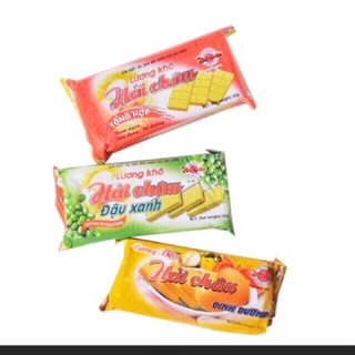Lương Khô Đậu Xanh/ Cacao Hải Châu gói 65Gram