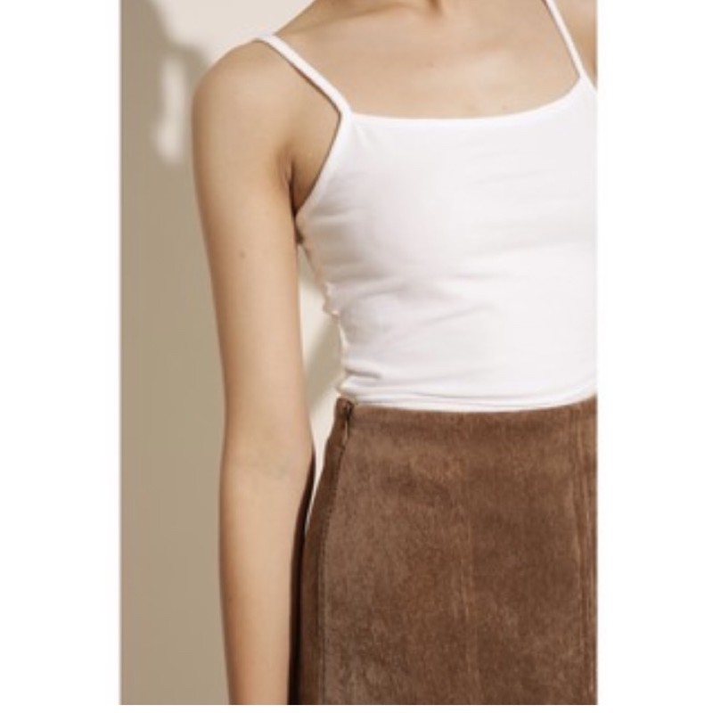 Áo hai dây nữ dáng ôm, áo 2 dây nữ croptop chất liệu cotton đẹp | BigBuy360 - bigbuy360.vn