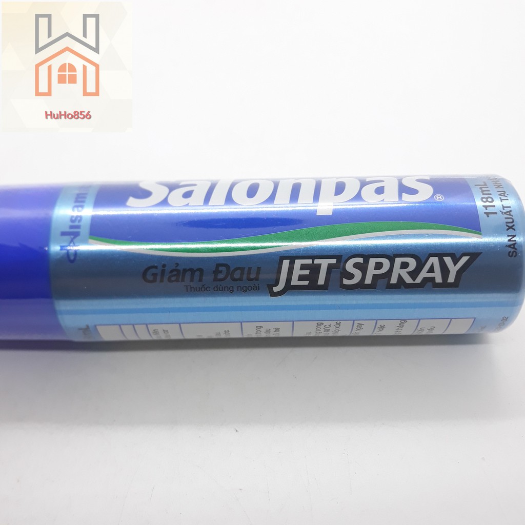 Xịt SPRAY SALONPAS JET SPAY Mẫu Mới