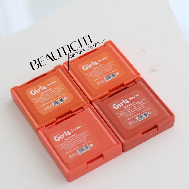 MÁ HỒNG PHẤN LÌ GIRLS BLUSHER KISS BEAUTY | BigBuy360 - bigbuy360.vn