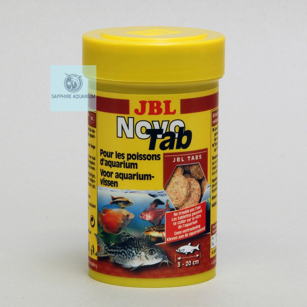 Thức ăn viên dán cho cá JBL Novo Tab