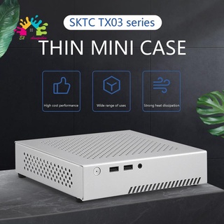 Vỏ Bảo Vệ Cho Máy Tính HTPC Tx03 Mini ITX Kết Nối USB2.0 Ix Ốp