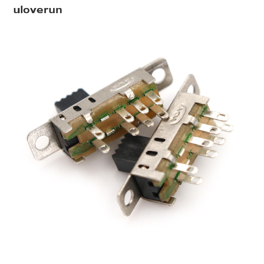 Set 20 Công Tắc Gạt Kép SS23E04 8 Chấu DP3T Dài 5mm Chuyên Dụng