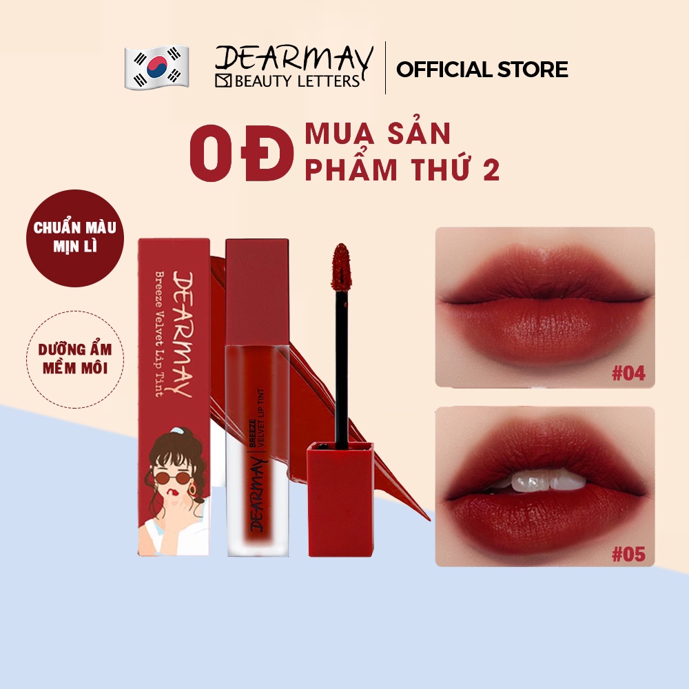 Son Kem Lì Dearmay Breeze Velvet Lip Tint 4.4g