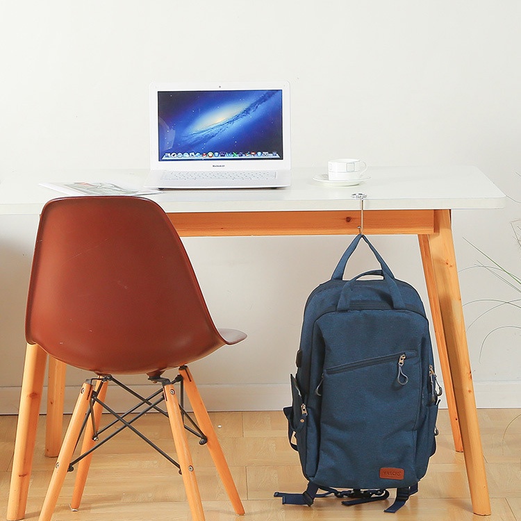 Giá Đỡ Móc Treo Túi Xách Gắn Dưới Bàn Tiện Dụng