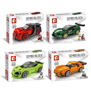 [THÔNG MINH] Hộp đồ chơi xếp hình ráp hình xe đua công thức 1 cho bé  607013 607013
