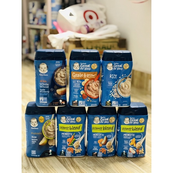 Bột Ăn Dặm GerBer DHA Probiotic